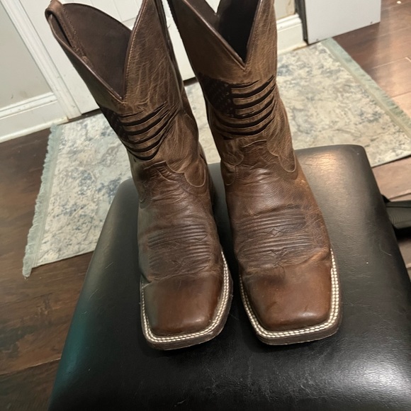 Ariat  Circuit Patriot Western Men`s Boot Size 11- Weathered brown (10029699) - Picture 4 of 15